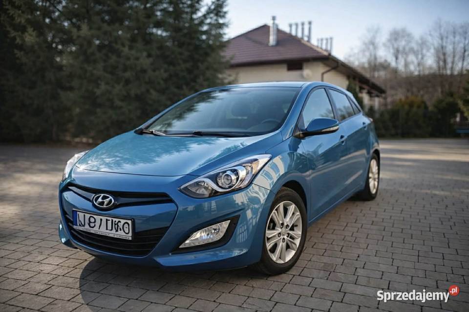 Hyundai i30 16 CRDI zadbany i ekonomiczny światła do jazdy dziennej małopolskie Żegocina