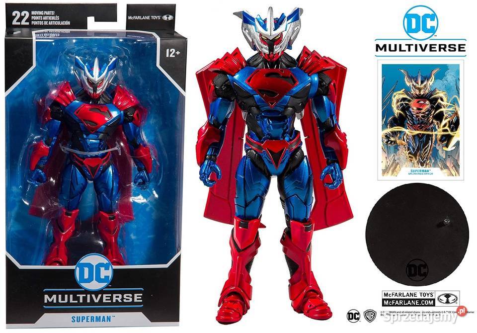 Duża Figurka SUPERMAN UNCHAINED DC Multiverse 18 Mogilany sprzedam
