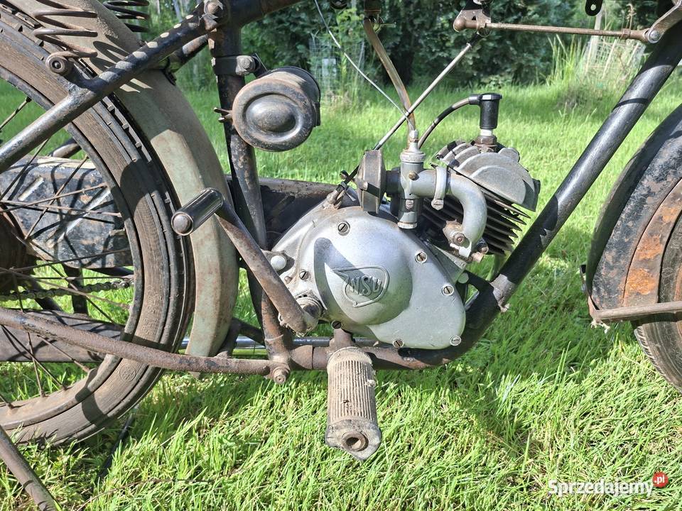 NSU Pony przedwojenny NSU Środa Śląska