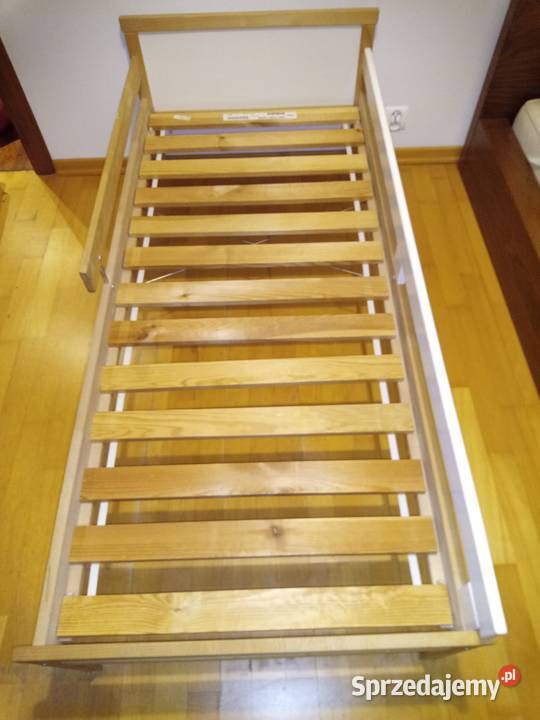 Łóżeczko drewniane Ikea z dodatkowym Warszawa