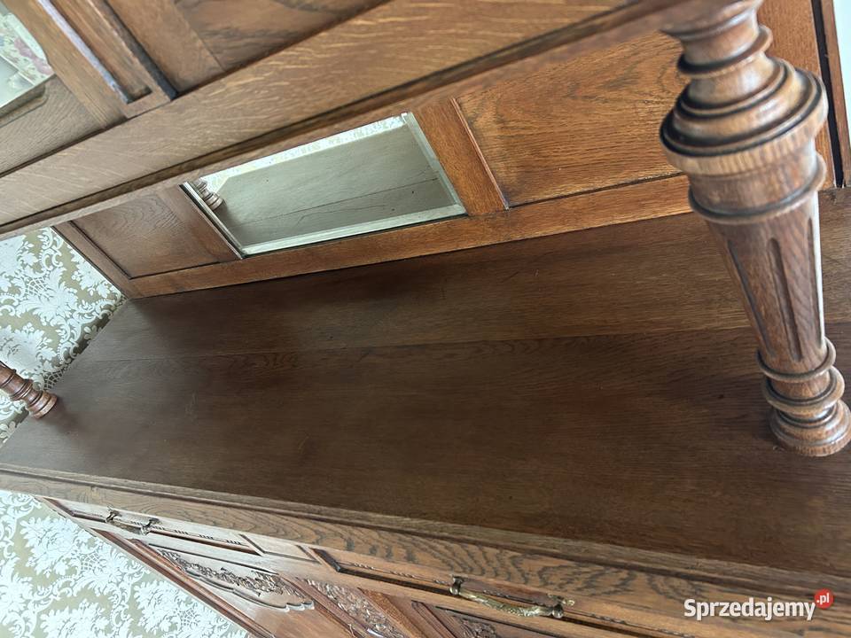 Piękny stary kredens komoda witryna mazowieckie Warszawa