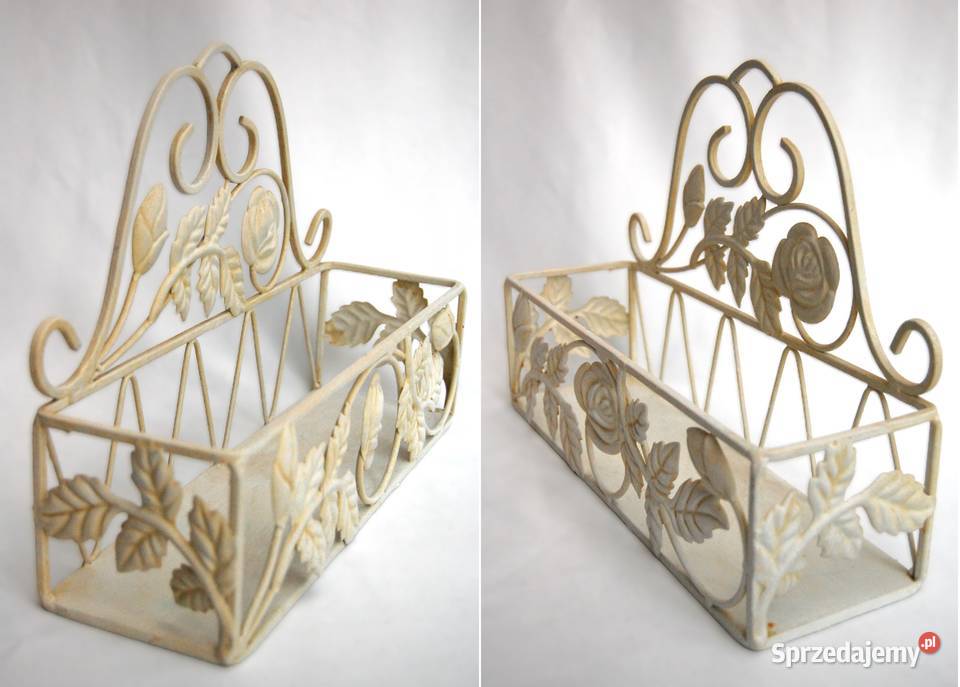 Miljgrden Design Szwecja półka ogrodowa metalowa