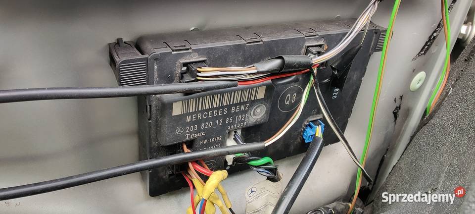 Sterownik moduł drzwi prawy przód Mercedes W203 wyposażenie elektryczne Sandomierz