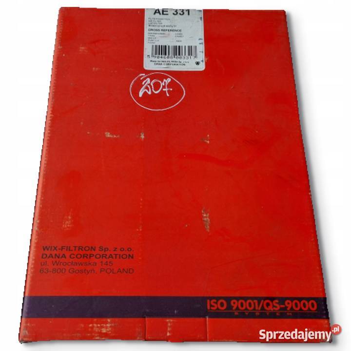 FILTR POWIETRZA Filtron AE 331 AE331 Mitsubishi osobowe Chełm