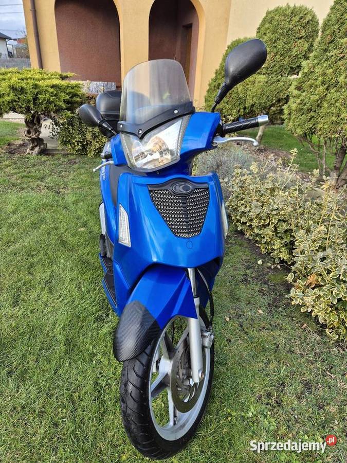 Kymco PeopleS 50 AC 2T Skuter kufer GIVI bezwypadkowy Kymco