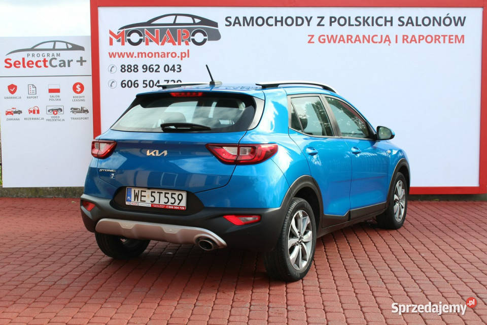 Kia Stonic 10 TGDi Pakiet zimowy Salon Serwis 100KM Włocławek sprzedam