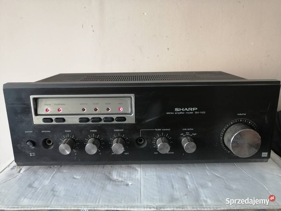 Wzmacniacz Sharp sm 1122 H wzmacniacz vintage Legnica