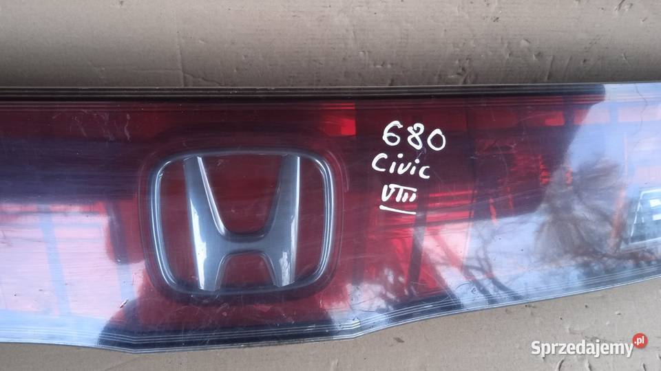 HONDA CIVIC TYPES VIII BLENDA KLAPY TYŁ 3D Zbierkowo