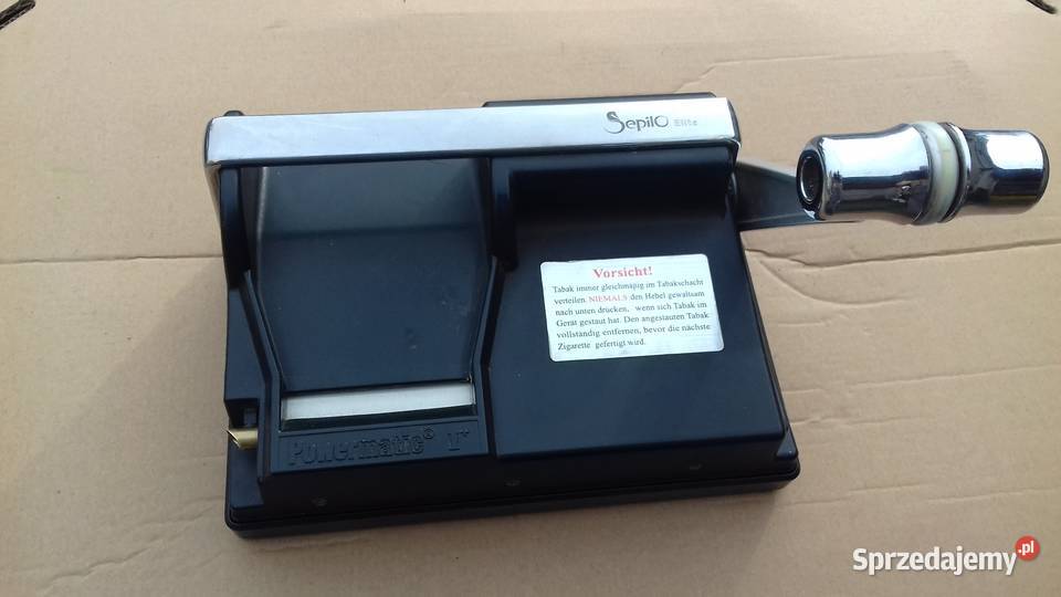 Nabijarka Powermatic 1 Maszynka do papierosów Tomaszów Bolesławiecki