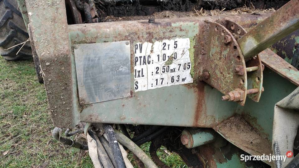Rozrzutnik obornika 10 t Joskin podlaskie Jaświły