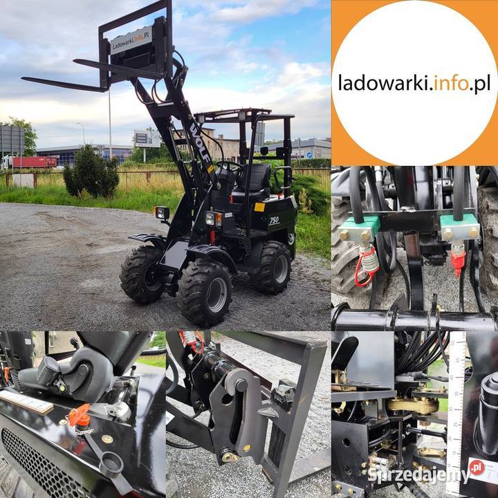 Ładowarka przegubowa WOLF MINI 750 Wrocław sprzedam