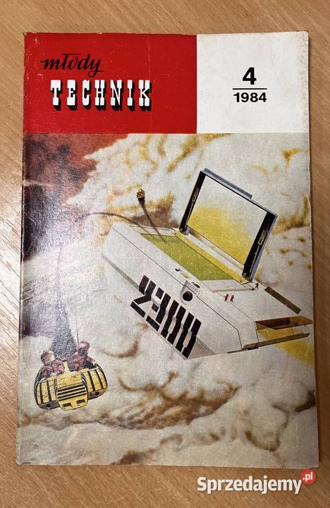 Młody Technik 4 z 1984 r Grudziądz