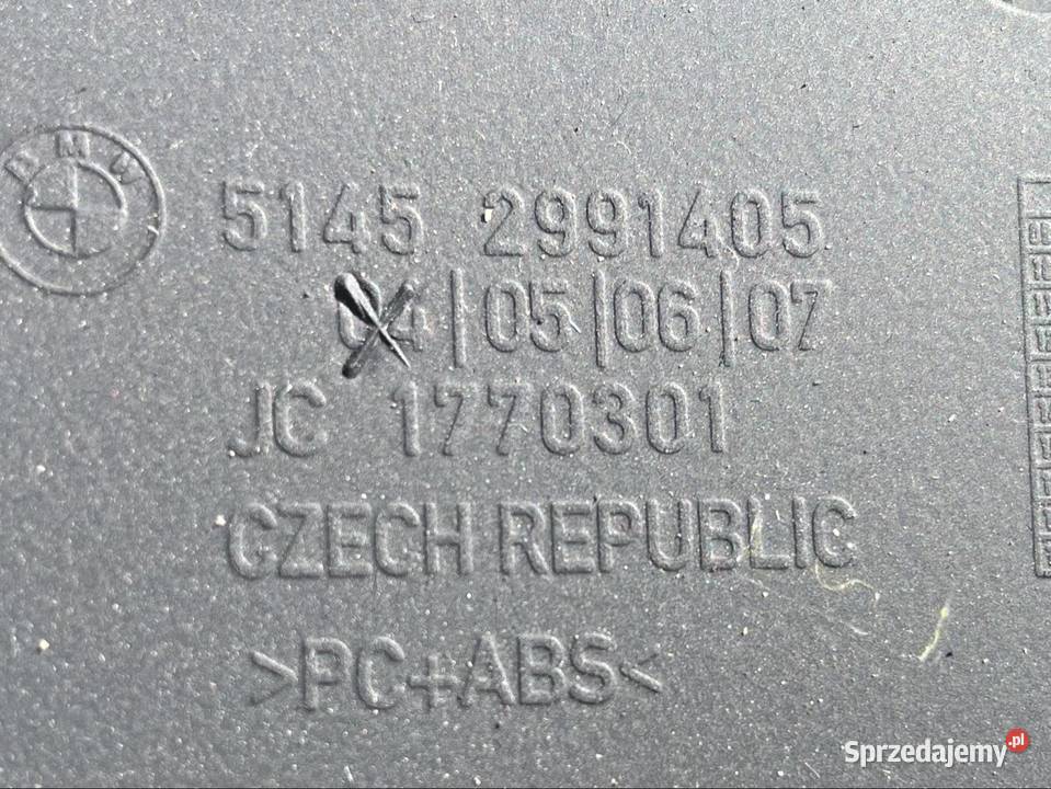 2991405 daszek osłona licznika bmw x1 e84 lift osobowe Szczecin