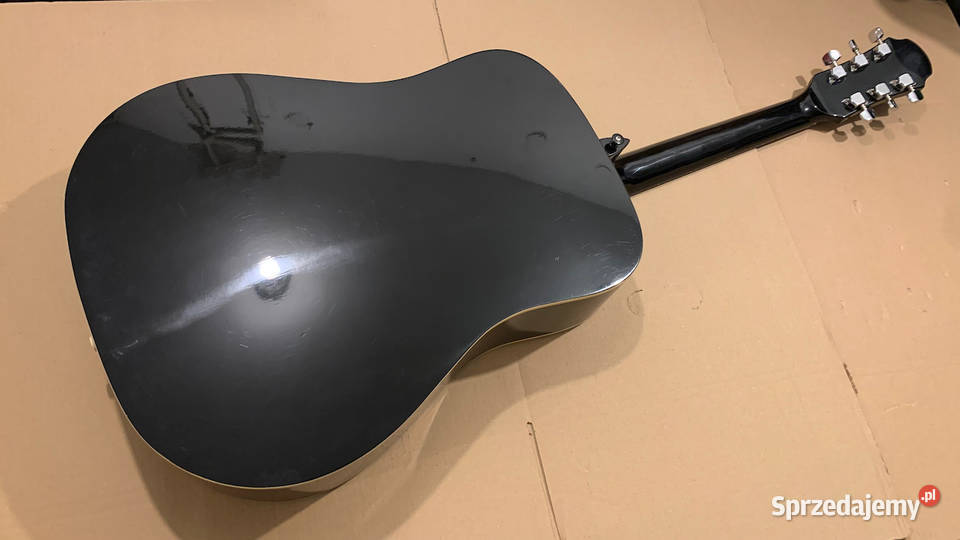ARIA AW 75 BK gitara akustyczna made in Korea Gitary i akcesoria Warszawa sprzedam
