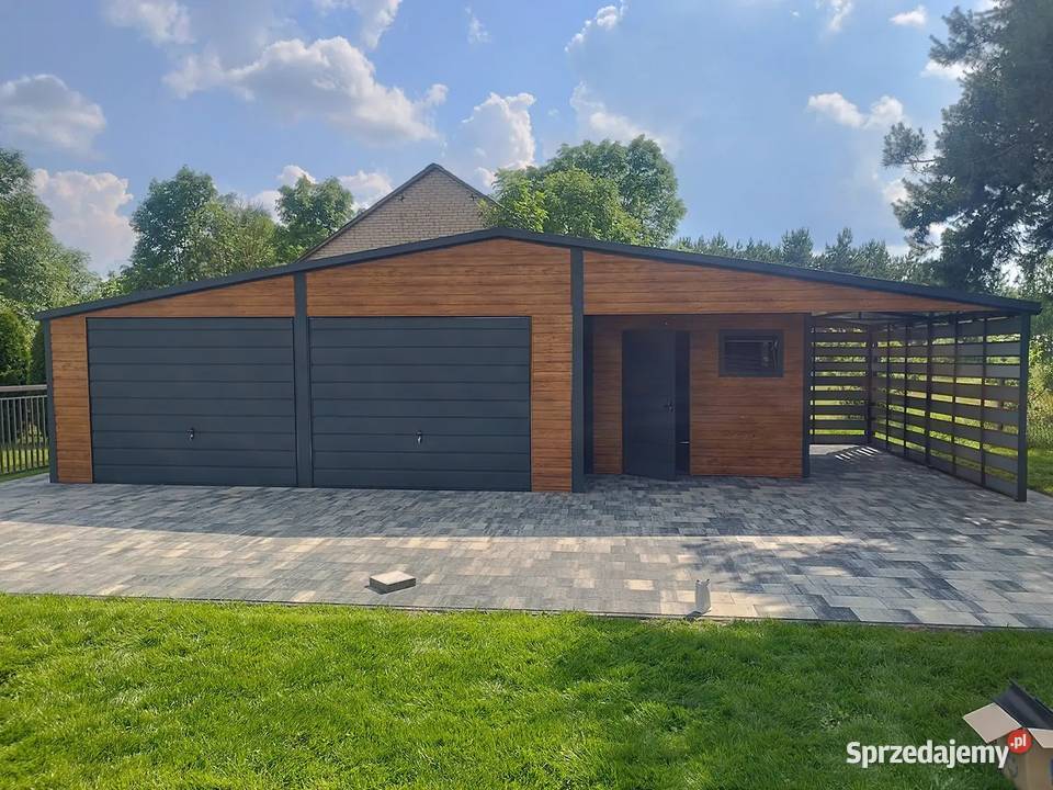 Garaż blaszany 12x6m PROFIL OCYNKOWANY Mińsk Mazowiecki sprzedam