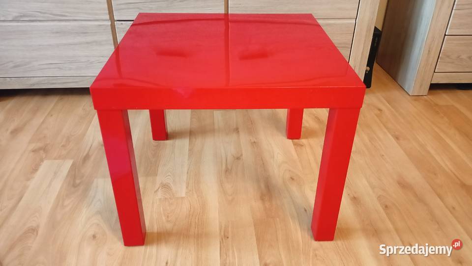 Stolik czerwony 55cm Szczecin