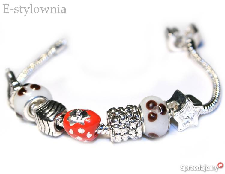 Bransoletka charms pandora 7 elementów ŚWIĘTA Bydgoszcz