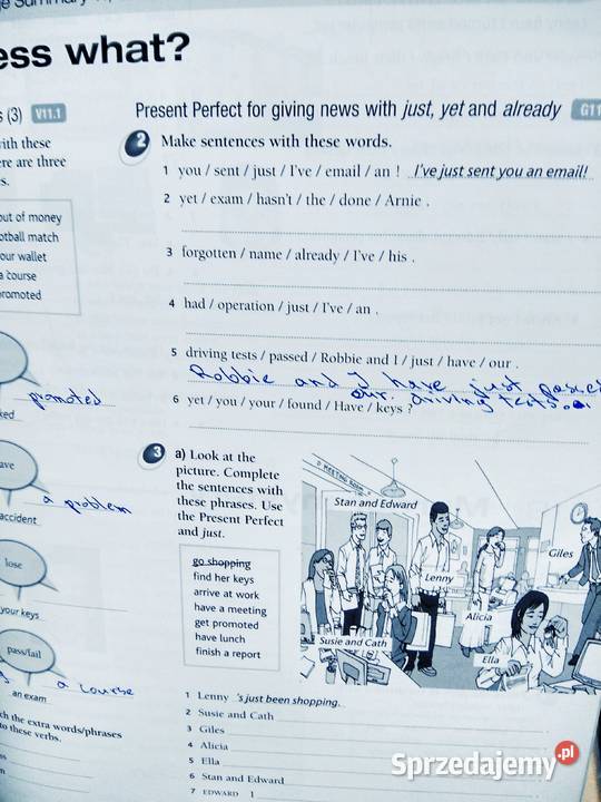 Face2face ćwiczenia używane Warszawa