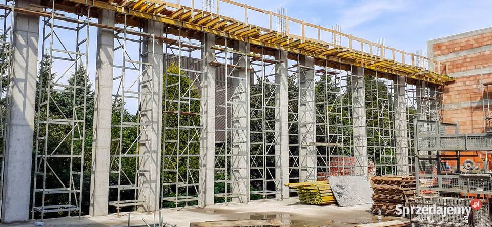 WYNAJEM szalunków stropowe ścienne fundamenty Kraków