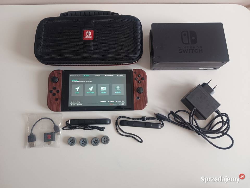 Nintendo Switch v1 Custom CFW Atmosphere Elektronika Warszawa