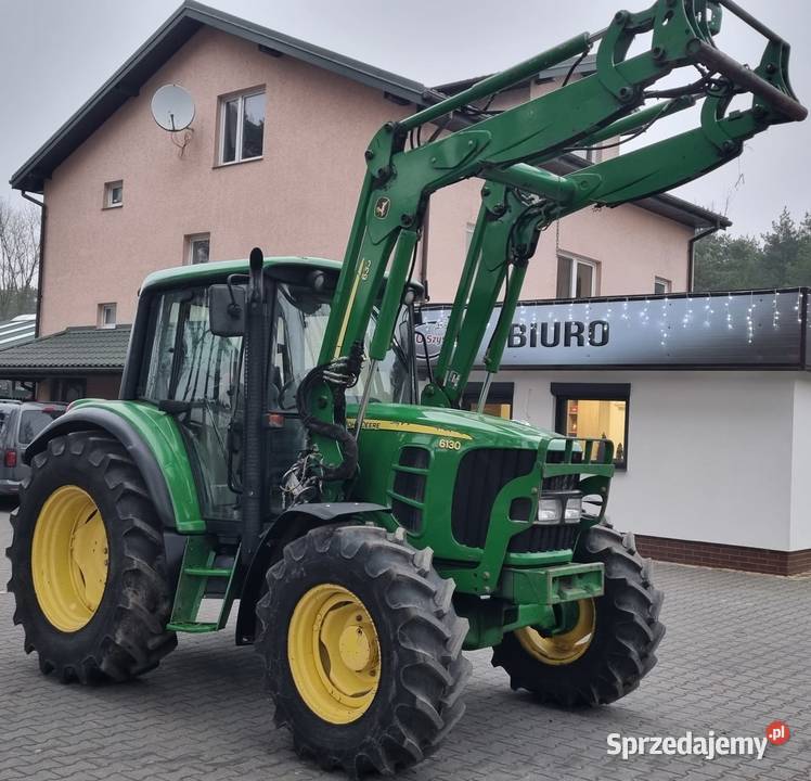 John Deere 6130 TUR JD U308 Ares 697 atz JD 6230 mazowieckie Laskowiec