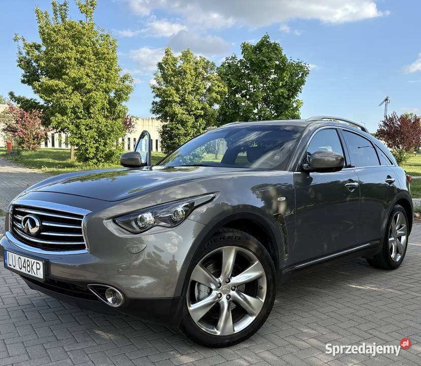Infiniti QX70S 30D Salon 2 wł FVAT 23 Historia lubelskie Lublin