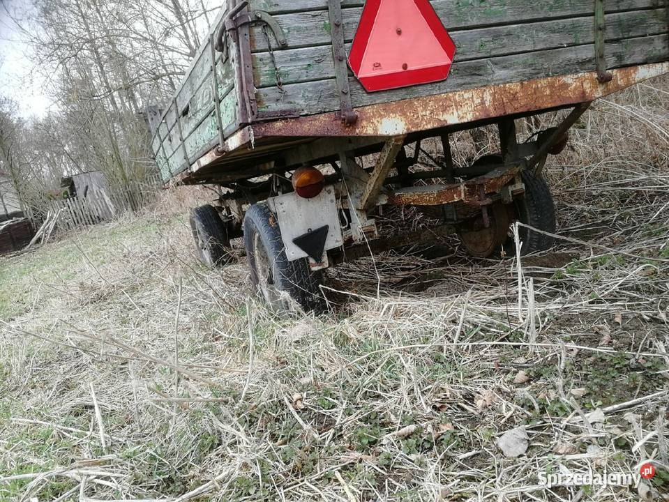 Przyczepa sztywna kiper d47 Piestrzec