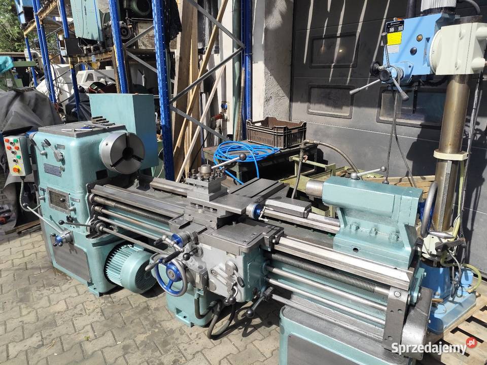 Tokarka TuD 50 x 1500 Tux do metalu Tue 40 Tug Maków Podhalański