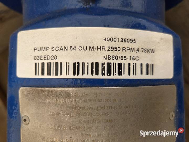 Scan NB806516C Nowa Pompa wirowa 4 Krotoszyn