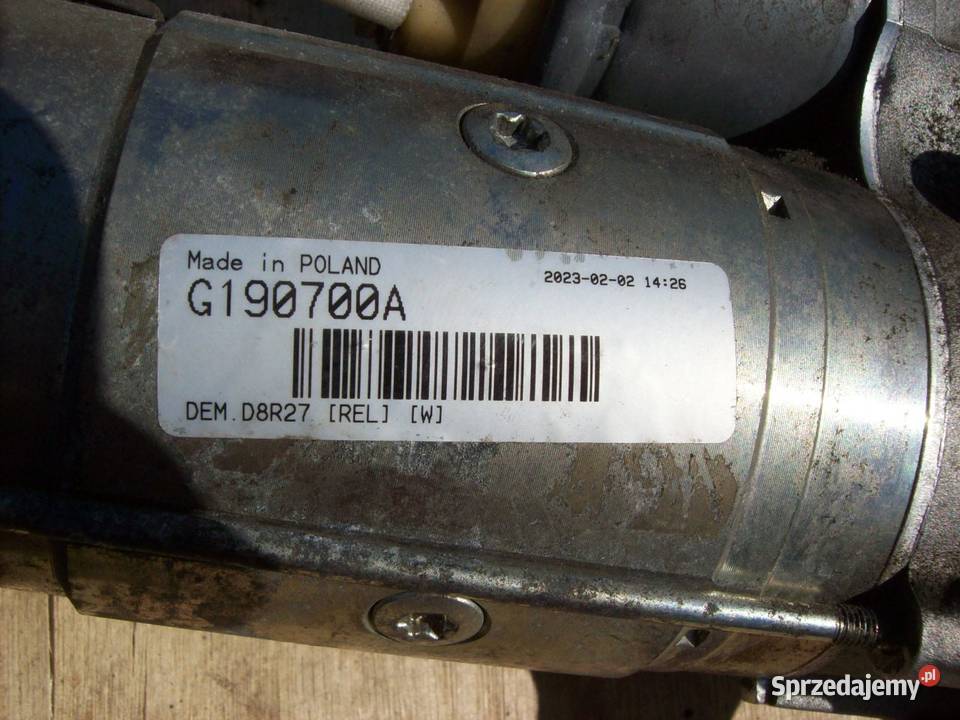 Peugeot 407 20 HDI Rozrusznik Valeo Mińsk Mazowiecki