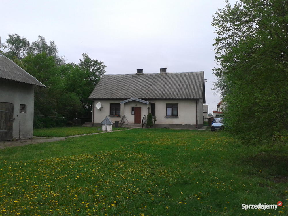 dom garaż i budynki gospodarcze cegła Zielona