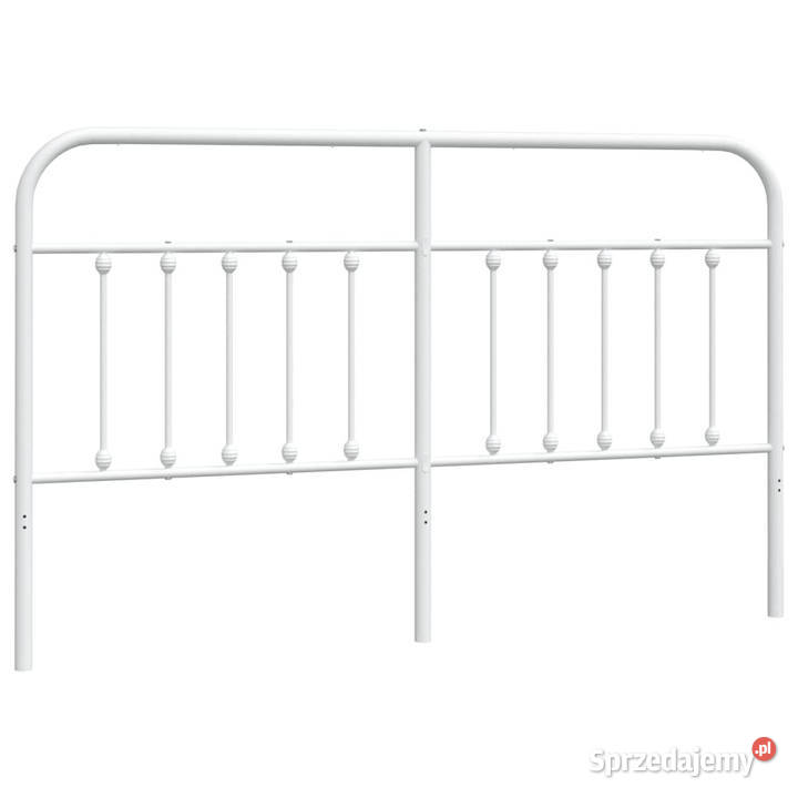 Metalowe wezgłowie białe 180 WM352663 Warszawa