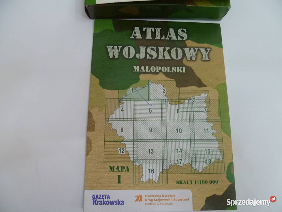 Atlas wojskowy Małopolski Kraków