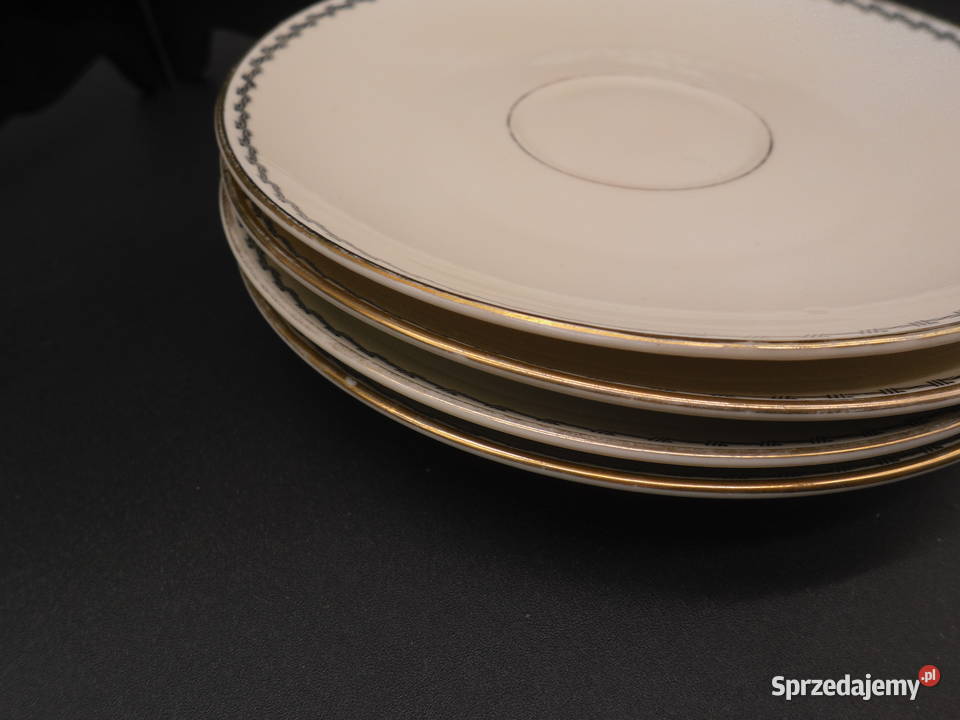 Talerzyki podstawki 4 TETTAU Porcelana i szkło Raszków