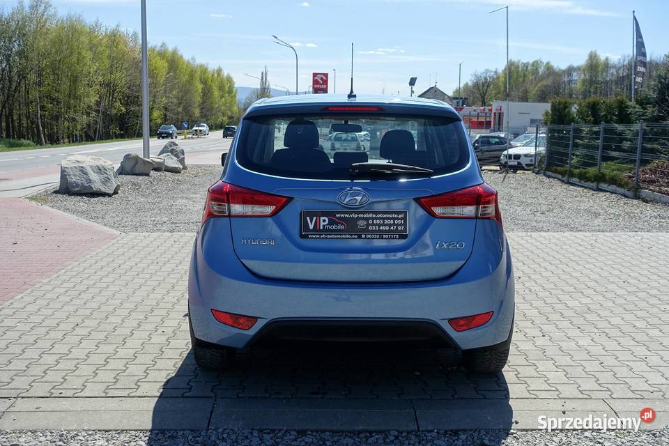 Hyundai ix20 16 125 1 właściciel Klimatyzacja elektryczne lusterka Buczkowice