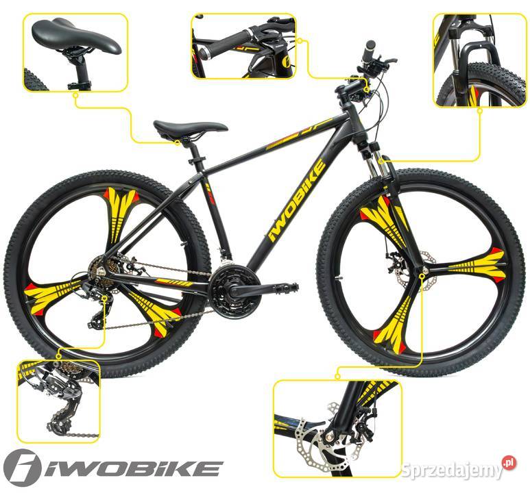 Rower Męski Górski 29 MTB Aluminium Amortyzacja Gorlice