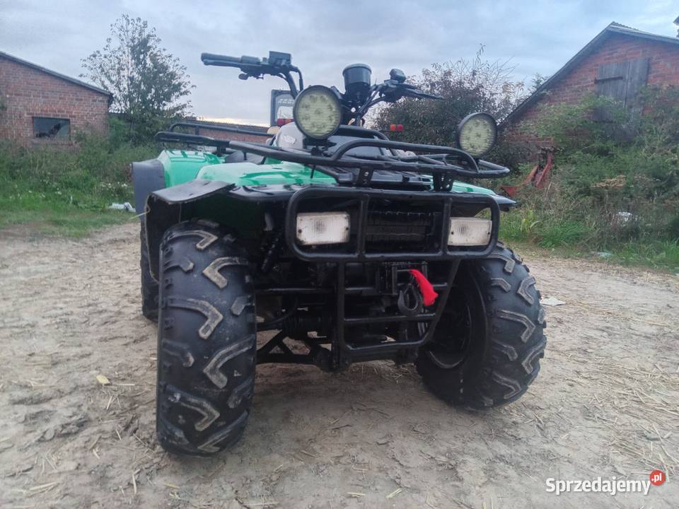 kawasaki klf 300 4x4 wyciagarka transport Motocykle, skutery, quady Lublin sprzedam
