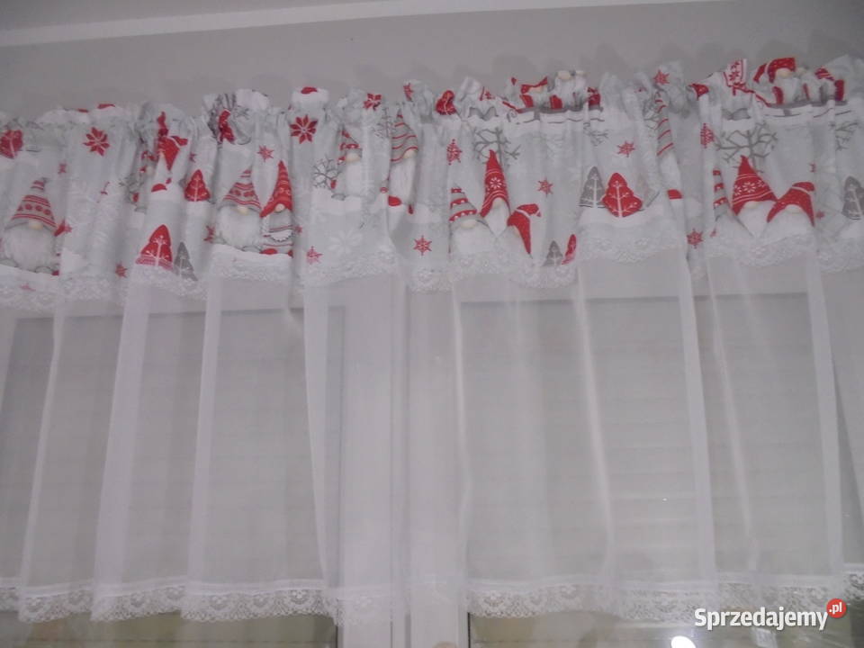 firankikomplet świateczny góra 30066 2x7837 Włocławek