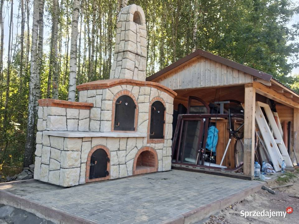 Wędzarnia z grillem zestaw ogrodowy grill sprzedam