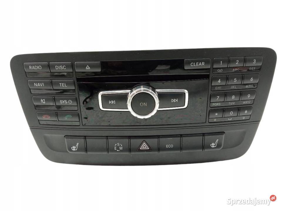 RADIO FABRYCZNE 2469008619 MercedesBenz Bklasa Rok produkcji 2013