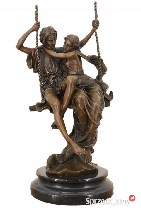 Zakochani Na Huśtawce Para Miłość Figura Rzeźba Kraków sprzedam