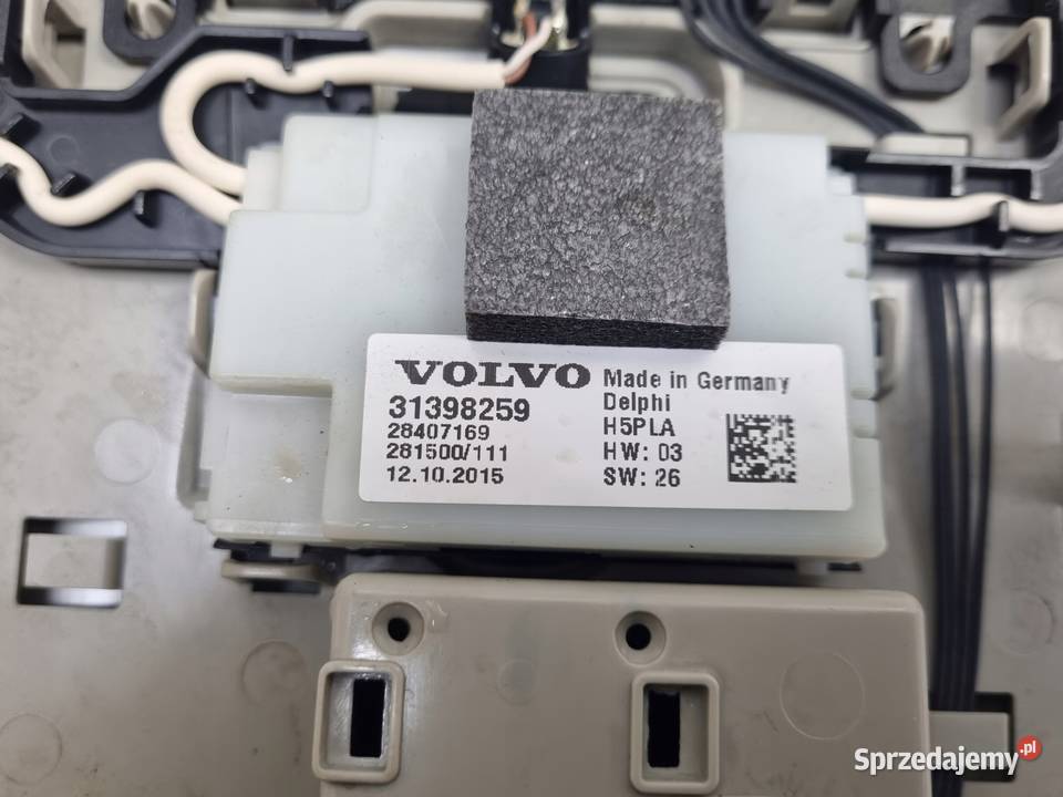 Volvo V40 II LAMPKA OŚWIETLENIA KABINY Oświetlenie kabiny lubelskie Janów
