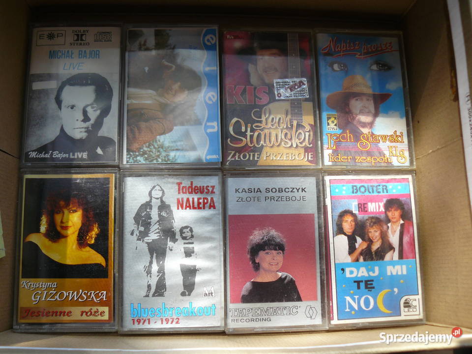 Kasety magnetofonowe płyty cd