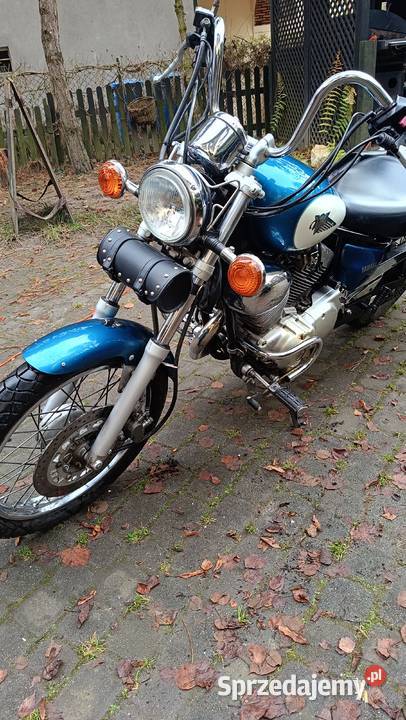 Virago 125 1997 oparcie sakwy gmole Yamaha Kraków
