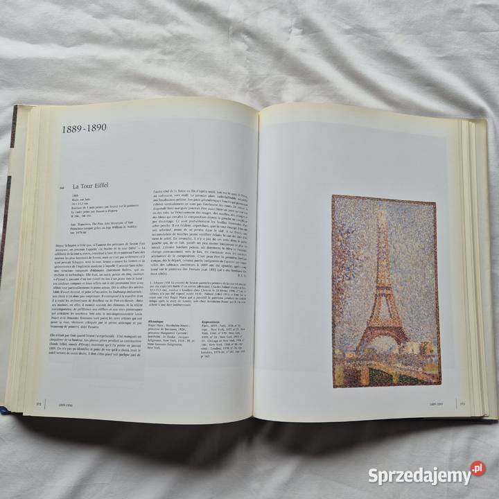Seurat katalog wystawy w Grand Palais 1991r Poradniki, albumy i reportaże małopolskie Brzesko
