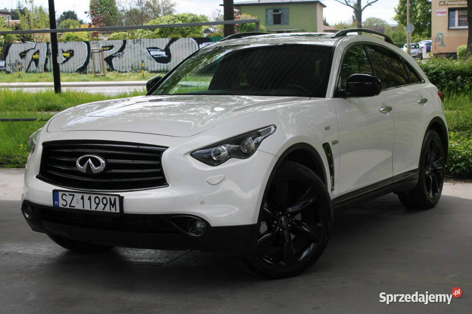Infiniti QX70 OrglakierPakier S PREMIUM elektrycznie ustawiane fotele Gliwice