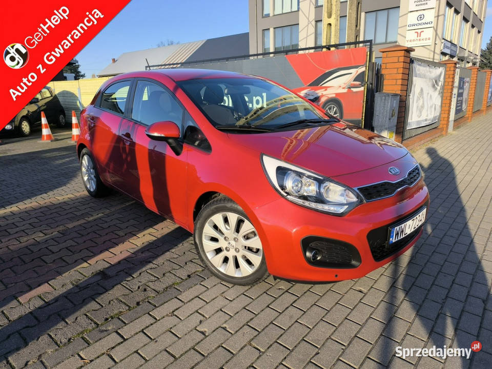 Kia Rio 14i 109 Klimatyzacja Kamera Navi III przyciemniane szyby Łuków