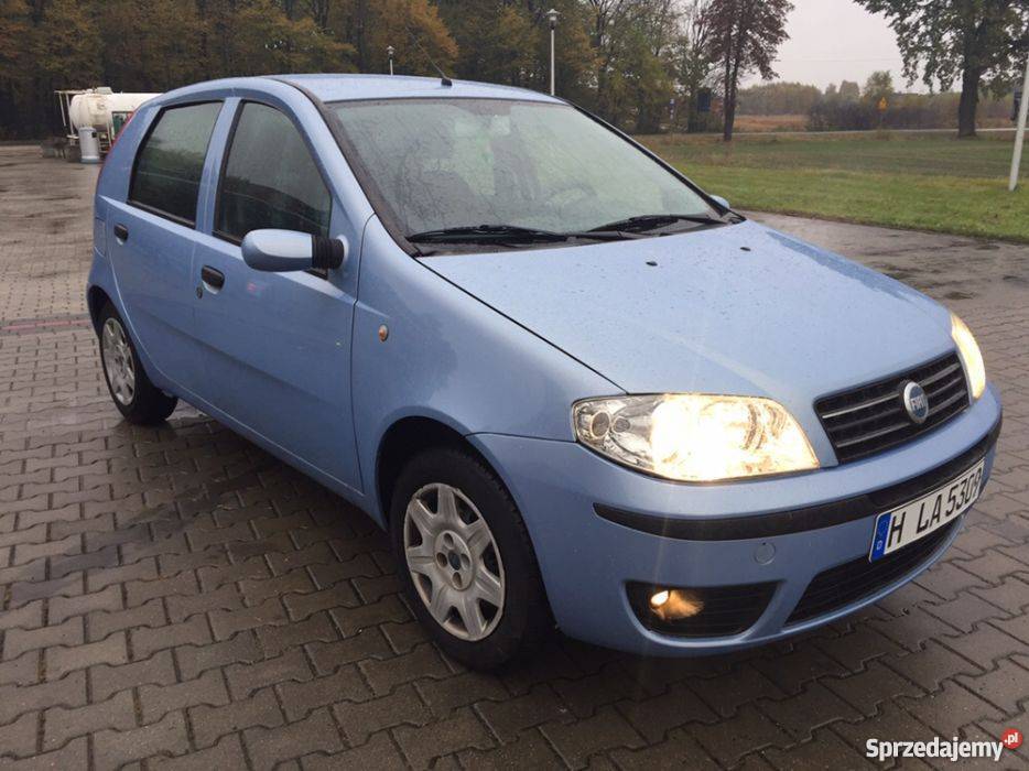 Fiat Punto 2005 z Niemiec klimatyzacja radio