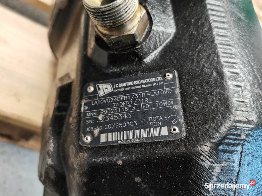 Pompy JCB LA10V074DFR1 Pozostałe Wilkowo sprzedam