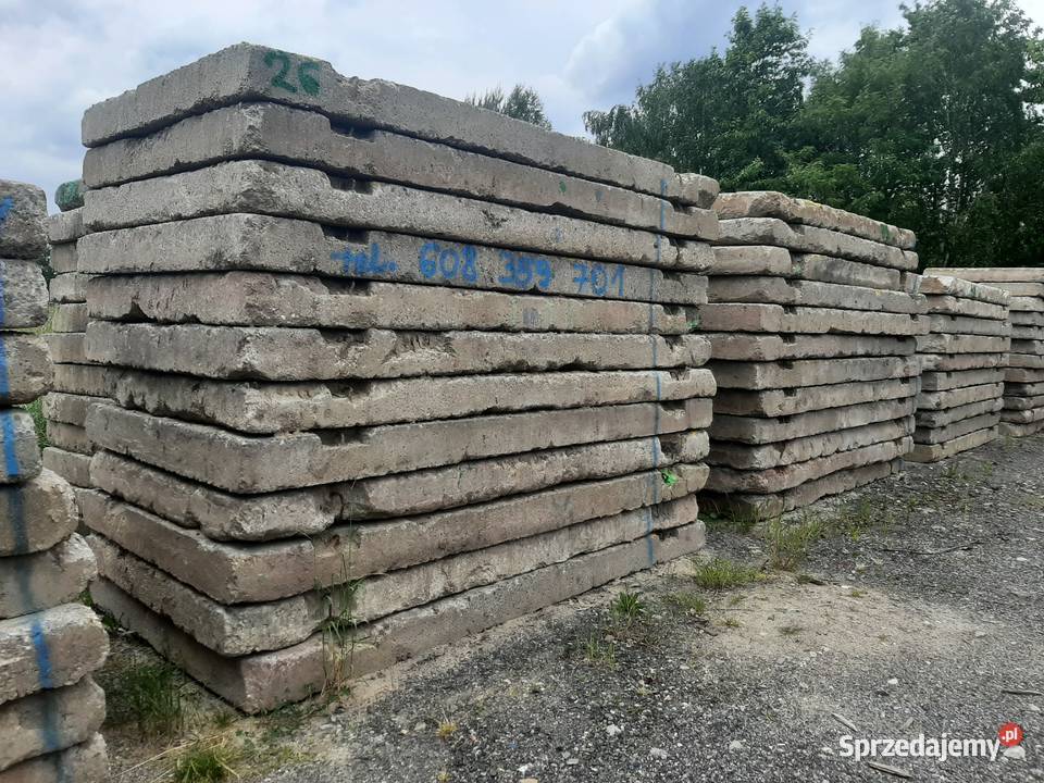 MON Płyty betonowe drogowe 100 zbrojenia Rybnik